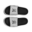 画像2: NY New York Yankees Monogram slippers flip flops  soft bottom sandals slippers   ユニセックス男女兼用NY ニューヨークヤンキースモノグラムプラットフォームフリップフロップサンダルシャワーサンダル ビーチサンダル　 (2)