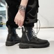 画像4: Men's  Lace-up leather Martin boots　メンズレザーレースアップマーティンブーツ (4)