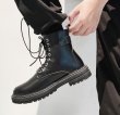 画像3: Men's  Lace-up leather Martin boots　メンズレザーレースアップマーティンブーツ (3)