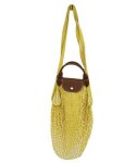 画像3:  Mesh Le Preage Fillet Hollow Storage tote shoulder bag　メッシュ ネット フィレ トートショルダーバッグ エコバッグ (3)