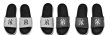 画像5: NY New York Yankees Monogram slippers flip flops  soft bottom sandals slippers   ユニセックス男女兼用NY ニューヨークヤンキースモノグラムプラットフォームフリップフロップサンダルシャワーサンダル ビーチサンダル　 (5)