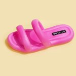 画像7: double-slip non-slip flat sandals slippers 　ダブルスリップカラフルカラーフラットサンダルスリッパ    (7)