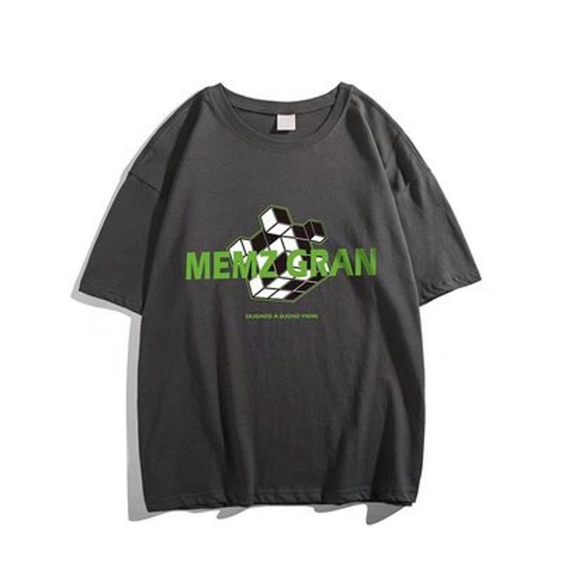 画像4: Cube print T-shirt ユニセックス 男女兼用キューブプリントTシャツ (4)