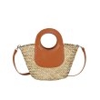 画像10: Handheld Straw Weave Bucke tote shoulder bag　ハンドヘルド籠 かご カゴトートショルダーバッグ (10)