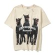 画像7: Doberman dog print T-shirt　ユニセックス 男女兼用ドーベルマン　犬 ドッグプリントTシャツ (7)