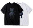 画像3: they should just let us rave bear print T-shirt　ユニセックス 男女兼用ベア 熊プリントTシャツ (3)