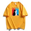 画像4: Nasa Devil & Angel Half & Half Bear print T-shirt　ユニセックス 男女兼用ナサエンジェル＆デビルハーフ＆ハーフベア熊プリントTシャツ (4)