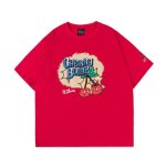 画像2: cherry bomb print T-shirt　ユニセックス 男女兼用チェリーボムプリントTシャツ (2)