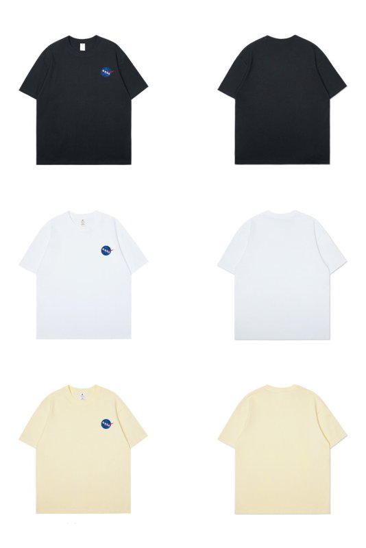 画像5: One point Nasa print T-shirt　ユニセックス 男女兼用ワンポイントナサNASAプリントTシャツ (5)