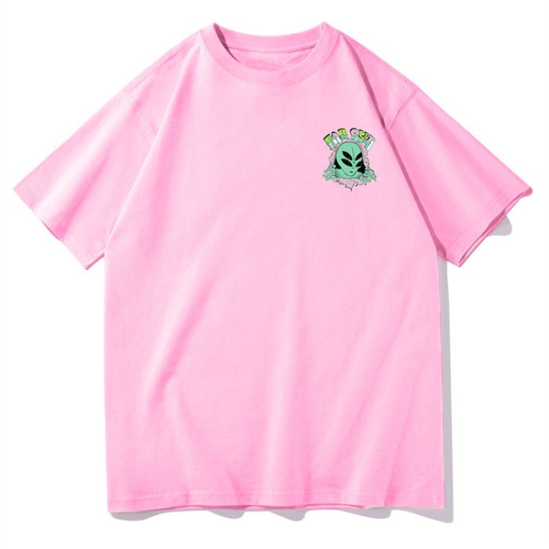 画像4: ear out alien print T-shirt ユニセックス 男女兼用ear out エイリアンプリントTシャツ (4)