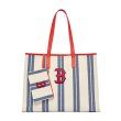 画像6: MLB Striped Tote Shoulder Bag　MLBストライプトートショルダーバッグ (6)