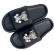 画像1: Three-dimensional Tom & Jerry slippers flip flops  soft bottom sandals slippers   ユニセックス男女兼用3Dトム＆ジェリートムとジェリープラットフォームフリップフロップサンダルシャワーサンダル ビーチサンダル　 (1)
