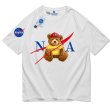 画像5: Nasa x Teddy Bear print T-shirt　ユニセックス 男女兼用ナサNASA× テディベア 熊プリントTシャツ (5)