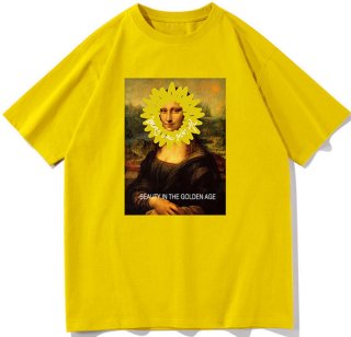Flower Motif T-shirt/フラワーモチーフＴシャツ Flower motif T-shirt ユニセックス 男女兼用フラワーモチーフ