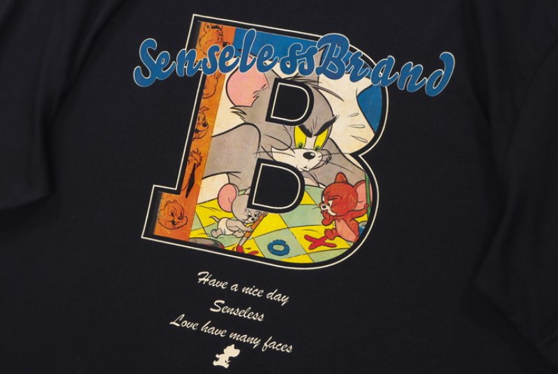 画像5: Tom and Jerry pop art printT-shit　ユニセックス 男女兼用トムとジェリートム＆ジェリーポップアートプリントTシャツ (5)