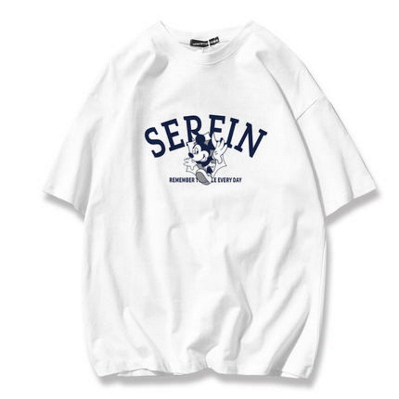 画像2: Pop out mickey mouse T-shit　ユニセックス 男女兼用ポップアウトミッキーマウス ミッキープリントTシャツ (2)