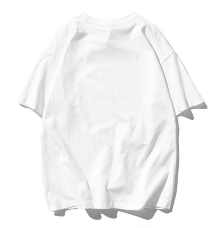 画像5:  nasa logo printT-shit　ユニセックス 男女兼用ナサロゴプリントTシャツ (5)