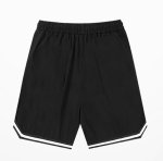 画像5:  Hip hop basket circle logo Half Pants　ユニセックス男女兼用サークルロゴプリント ハーフパンツ　ショートパンツ バスケット (5)