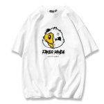 画像2: Agree Bear & Smile T-shit　ユニセックス 男女兼用アグリーベアー＆スマイルプリントTシャツ (2)
