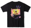画像1:  Sponge Bob Friend Print T-shit　ユニセックス 男女兼用スポンジボブフレンドプリントTシャツ (1)