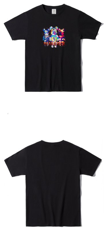 画像7: Bearbrick kaws Print T-shit　ユニセックス 男女兼用ベアブリック カウズ プリントTシャツ (7)