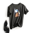 画像2: Vermeer pearl earrings OIL PAINTING Logo Print  Art T-shirt  フェルメール 真珠の耳飾り アート　ペイント Tシャツ (2)