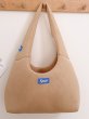 画像5: all-match simple classic strong wear-resistant tote bag shoulder messenger  Bag  y2k メッシュシンプルトートショルダーショッピングスポーツエコバッグ (5)