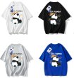 画像5: NASA Joint Panda T-shirt　ユニセックス 男女兼用キッズ大人ナサ×パンダジョイント プリントTシャツ (5)