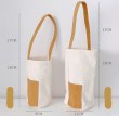 画像6: Canvas Water Cup Bag Carrying Cup Cover Umbrella Protective Case Storage Small Tote Bag キャンバスウォーターキャリング ミニ トートショルダーポシェットバッグ (6)