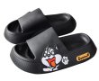 画像1: OH dog platform soft bottom sandals slippers   ユニセック男女兼用ohドッグ犬プラットフォープラットフォームフリップフロップサンダルシャワーサンダル ビーチサンダル　 (1)