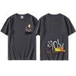画像12: Skateboard Bart Simpson T-shirt　ユニセックス 男女兼用 スケートボードバートシンプソンプリントTシャツ (12)