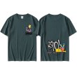 画像13: Skateboard Bart Simpson T-shirt　ユニセックス 男女兼用 スケートボードバートシンプソンプリントTシャツ (13)