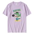画像8: Surfer crocodile T-shirt　ユニセックス 男女兼用 サーファークロッコダイル ワニプリントTシャツ (8)
