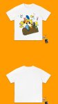 画像10: Simpson Spoofing kaws T-shirt　ユニセックス 男女兼用 シンプソンなりすましカウズプリントTシャツ (10)