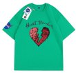 画像1: Nasa x Heart broker T-shirt　ユニセックス 男女兼用 ナサ×ハートブローカープリントTシャツ (1)