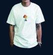 画像5: One point Rainbow SnoopyT-shirt　ユニセックス 男女兼用 ワンポイントレインボースヌーピープリントTシャツ (5)