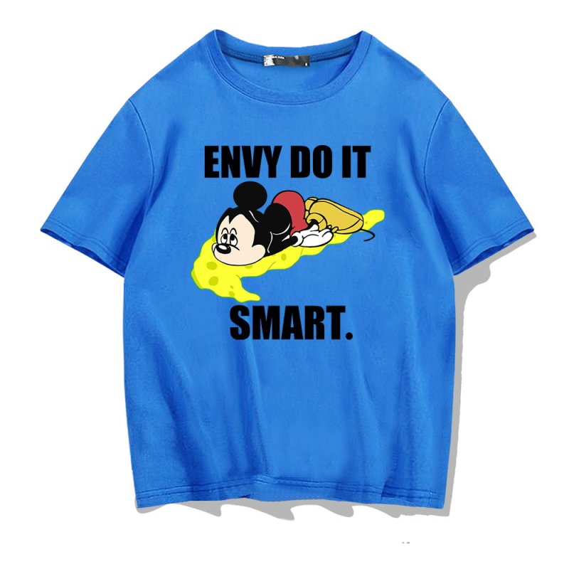 画像5: envy do it smart mickey mouse mickey T-shirt ユニセックス 男女兼用 envy do it smart ミッキーマウスミッキープリントTシャツ (5)