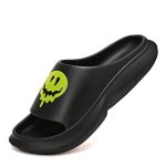 画像3: Muddy Smile soft bottom sandals slippers   ユニセック男女兼用ドロドロスマイルフリップフロップサンダルシャワーサンダル ビーチサンダル　 (3)