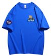 画像1: Nasa x glasses bear  T-shirt　ユニセックス 男女兼用 ナサ×メガネクマ ベアプリントTシャツ (1)