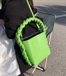 画像9: folding personality fried street weaving messenger bucket bag Shoulder Bag　折りたたみパーソナリティフライドストリートバケットバッグトートショルダーバッグ (9)