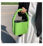 画像7: folding personality fried street weaving messenger bucket bag Shoulder Bag　折りたたみパーソナリティフライドストリートバケットバッグトートショルダーバッグ (7)