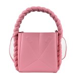 画像2: folding personality fried street weaving messenger bucket bag Shoulder Bag　折りたたみパーソナリティフライドストリートバケットバッグトートショルダーバッグ (2)