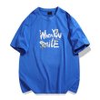画像1: bear print t-shirt　ユニセックス 男女兼用when you smile  ベア クマプリントTシャツ (1)