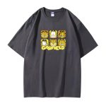画像3: Garfield print oversized t-shirt　ユニセックス 男女兼用ガーフィールドコミックプリントTシャツ (3)