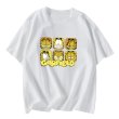 画像1: Garfield print oversized t-shirt　ユニセックス 男女兼用ガーフィールドコミックプリントTシャツ (1)