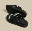 画像6: Platform fairy pearl sandals slippers　パール付き プラットフォームサンダルスリッパ    (6)
