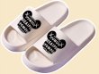 画像4: kaws Brick Bear soft bottom sandals slippers   ユニセック男女兼用カウズブリックベアフリップフロップサンダルシャワーサンダル ビーチサンダル　 (4)