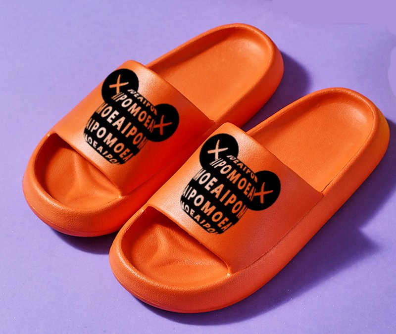 画像5: kaws Brick Bear soft bottom sandals slippers   ユニセック男女兼用カウズブリックベアフリップフロップサンダルシャワーサンダル ビーチサンダル  (5)