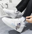 画像6: Astronaut Nasa leather lace-up sneakers  男女兼用ユニセックスナサ宇宙飛行士レースアップレザースニーカー (6)