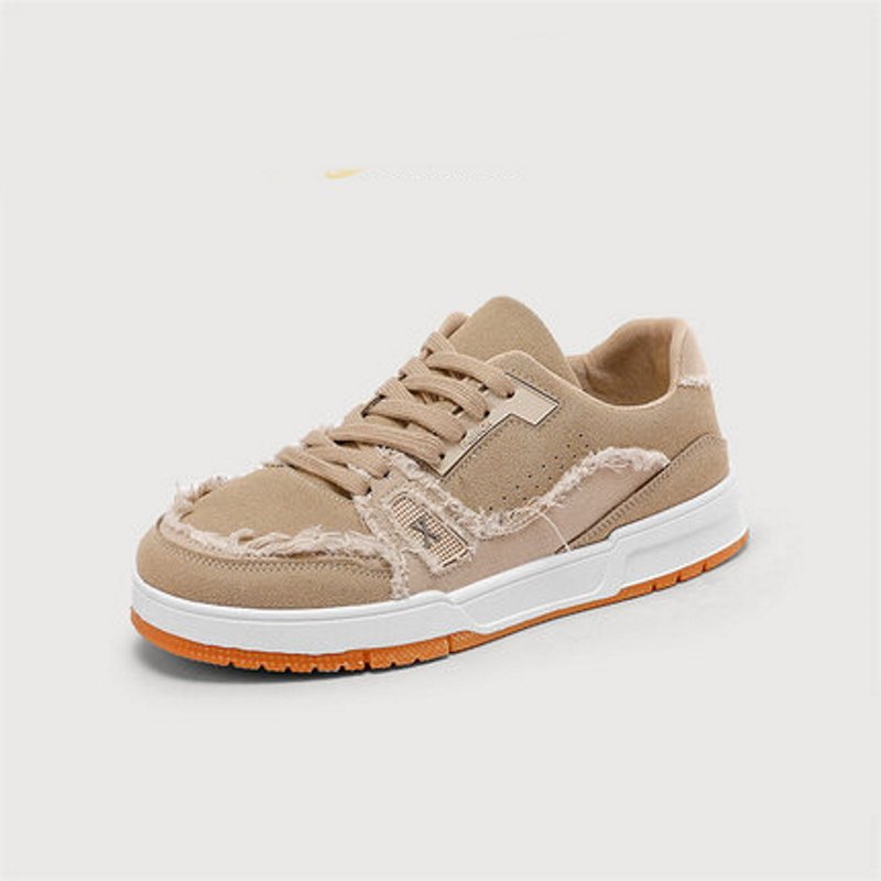 画像3: Damage style canvas lace-up sneakers shoes 　ユニセックス男女兼用ダメージスタイルキャンバスレースアップスニーカー カジュアル シューズ (3)